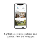 Ring Alarm Contact Sensor - 2nd Gen | Instant Window & Door Alerts | Approximately 3-Year Battery Life | Slim Design Fits Any Frame | Easy Installation | Base Station Required