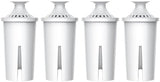 AQUA CREST Replacement for Brita® Water Filter, Pitchers and Dispensers, Classic OB03, Mavea® 107007, and More, NSF Certified Pitcher Water Filter, 4 Count
