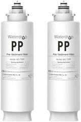 Waterdrop TSPP Under Sink Sediment Water Filter, Replacement TSU-W 3-Stage Ultra-Filtration Under Sink Water Filter System, 2 Pack