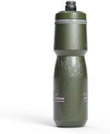 CamelBak Podium Chill Insulated 24oz Bike Water Bottle - Easy Squeeze Bottle - Fits Most Bike Cages, Deep Fern
