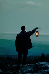 Stansport Hurricane High Oil Lantern