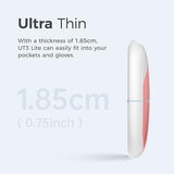 OCOOPA Magnetic Rechargeable Hand Warmers 2 Pack, Ultrathin Electric Handwarmers, Portable Pocket-Sized Heater, for Men, Women Purse Must Haves, Union UT3 Lite