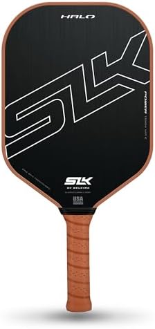 Selkirk Sport SLK Halo Raw Carbon Fiber Pickleball Paddle | Designed in The USA | Choose from The T700 Raw Carbon Fiber Power, The 18k Ultraweave Control, or The Kevlar Linkweave Thermoformed Pro