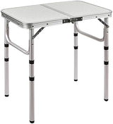 RedSwing Small Folding Table Portable 2 Feet, Small Foldable Table Adjustable Height, Lightweight Aluminum Camping Table, 15.7 in x 23.6 in x 19 in