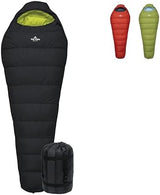 TETON Sports LEEF Ultralight Mummy Sleeping Bag Perfect for Backpacking, Hiking, and Camping; 3-4 Season Mummy Bag; Free Stuff Sack Included