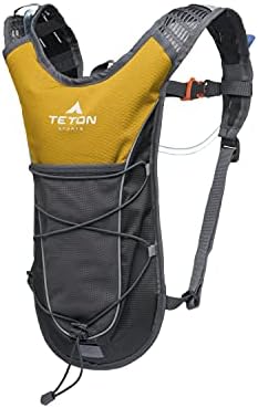 Teton Trailrunner Hydration Backpack, Hydration Pack for Hiking, Running, Cycling, Biking. Lightweight Vest for Men and Women. Sewn-in Rain Cover, 2L Water Bladder Included