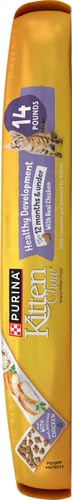 Purina Kitten Chow Year One Essentials Dry Kitten Food, 14 lb Bags
