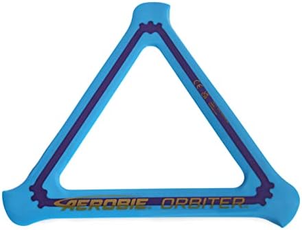 Aerobie 3-Piece Flying Ring Combo Pack with Pro Ring, Orbiter Boomerang, and Pro Blade, Lightweight Kids Toys for Disc Golf & Outdoor Games, Ages 5+