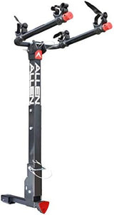 Allen Sports Deluxe Locking Quick Release 2-Bike Carrier for 2 Inch & 1 4 in. Hitch, Model 522QR , Black