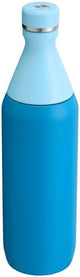 STANLEY All Day Slim Bottle 20-34 OZ | Twist off Lid with Leakproof Seal | Slim Design for Travel & Gym | Insulated Stainless Steel | BPA-Free