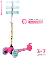 Scooter for Kids Ages 3-5 - Extra Wide Deck & Light Up Wheels, Self Balancing Kids Toys for Boys & Girls, Choose Your Favorite Character