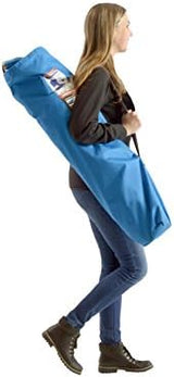 Quik Shade Full Size Shade Folding Chair for Camping, Polyester, Arm Rest|Foldable, Royal Blue, 2'L x 3'W x 4.3'H (160048DS)