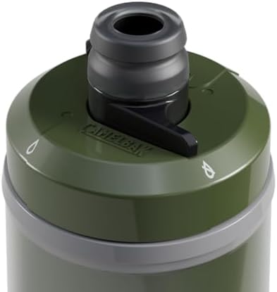 CamelBak Podium Chill Insulated 24oz Bike Water Bottle - Easy Squeeze Bottle - Fits Most Bike Cages, Deep Fern