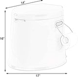 PLAYBERG Portable Travel Toilet for Camping and Hiking