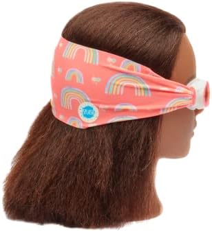 Splash Place SWIM GOGGLES with Fabric Strap - Adult & Kids Swim Goggles - PINKS & PURPLES