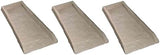 Suncast SB24 Decorative Rain Gutter Downspout Garden Splash Block Taupe (3 Pack)