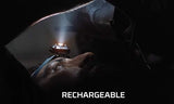NEBO MYCRO 400 Rechargeable Headlamp | 400 Lumens, 6 Light Modes, Water Resistant, Detachable Hat Clip, Super Bright Head Lamp for Camping & Hiking, Includes Micro USB Charging Cable