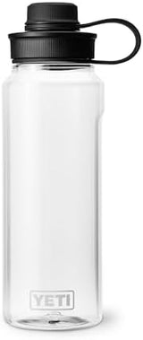 YETI Yonder Water Bottle with Yonder Tether Cap, Lightweight, Leakproof and BPA-Free
