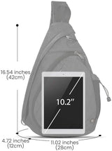 OutdoorMaster Sling Bag, Hiking Daypack, Crossbody Shoulder Chest Urban Outdoor Travel Backpack for Women & Men