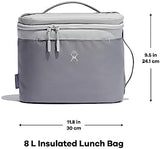 Hydro Flask Lunch Bag - Insulated Reusable Zipper Travel Lunchbox Lunchbag Food Container - Non-Toxic & BPA-Free