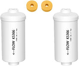 Fluoride and Arsenic Filter NSF/ANSI 42 Certified,Replacement for PF-2® Fluoride Filters,K5366 Replacement for Berkey Fluoride Filters Compatible with Berkey Gravity Filtration System-Pack of 2