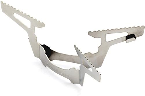 SOTO TriFlex and 4Flex WindMaster Stainless Steel Stove Stand, Lightweight, User-friendly and Stable (Stove Not Included)