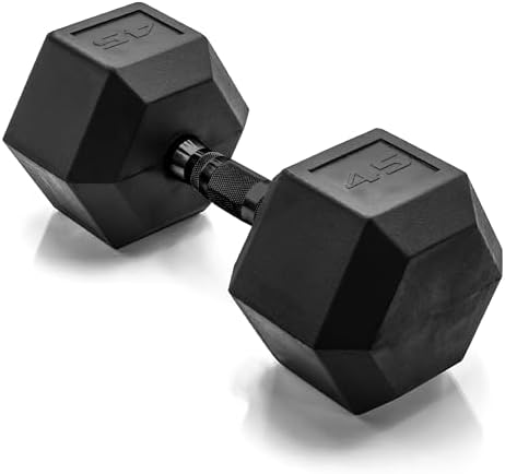 CAP Barbell Coated Hex Dumbbell Weight | Multiple Options