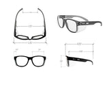 MAGID Anti-Fog Polycarbonate Safety Glasses, 1 Pair, Y50