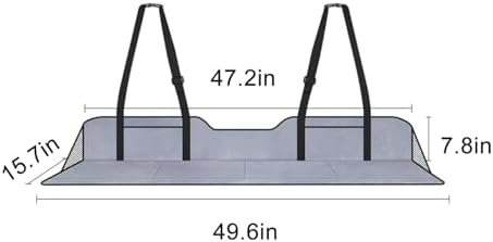 Non-Inflatable Car Mattress Back Seat Bed Extender Portable Folding Camping Travel for Sleeping