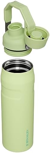 Stanley IceFlow Fast Flow Water Bottle | Angled Spout Lid | Lightweight & Leakproof for Travel & Sports | Insulated Stainless Steel | BPA-Free