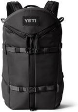 YETI Ranchero Backpack 22L, All-Day Utility Pack, Structured and Durable, Black