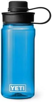 YETI Yonder Water Bottle with Yonder Tether Cap, Lightweight, Leakproof and BPA-Free