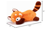 Riuhot Big Red Panda Stuffed Animal Pillow Cute Plush Toy Plushie Christmas Birthday Valentine's Day Gift for Girlfriend Kids Birthday 19.7" Red Panda Pillow