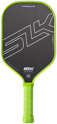 Selkirk Sport SLK Halo Raw Carbon Fiber Pickleball Paddle | Designed in The USA | Choose from The T700 Raw Carbon Fiber Power, The 18k Ultraweave Control, or The Kevlar Linkweave Thermoformed Pro