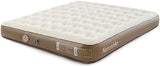 Naturehike Compact King Size Air Mattress with Electric Built-in Pump, 79 * 71in Extra Wide Inflatable Mattress for Home, Camping, Guests, Travel, Formaldehyde- Free, Morning View Series
