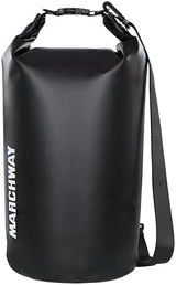 MARCHWAY Floating Waterproof Dry Bag Backpack 5L/10L/20L/30L/40L, Roll Top Sack Keeps Gear Dry for Kayaking, Rafting, Boating, Swimming, Camping, Hiking, Beach, Fishing