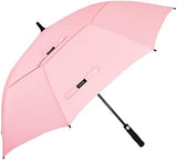 G4Free 47/54/62/68 Inch Automatic Open Golf Umbrella Oversize Extra Large Double Canopy Vented Windproof Waterproof Stick Umbrellas