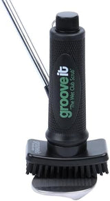 Grooveit The Wet Club Scrub Golf Water Brush - 3 Year Warranty - Anti-Leak Design - Magnetic Brush with Nylon-Bristle Head - Patented Pump for Easy Cleaning - Wide Cleaning Coverage - Long Lasting