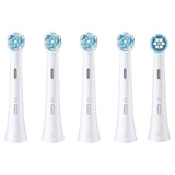 Oral-B iO Ultimate Clean Replacement Brush Heads, 5 Count, 4 Ultimate Clean + 1 Gum & Sensitive White