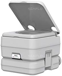SEAFLO Portable Toilet for Marine, RV, Camping and Boat (2.6 Gallon)