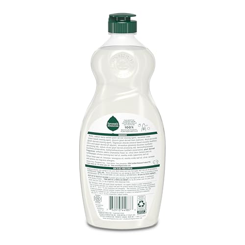 Seventh Generation Dish Soap Liquid Chamomile & Lemon Scent Pack of 6 Dishwashing Soap Dish Detergent Liquid Soap 19 oz
