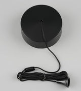 Taps2Traps™ Matt Black Bathroom Light Pull Switch With Black Cord & Toggle 2 Way 6A