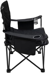 ALPS Mountaineering King Kong Camping Chairs for Adults with Mesh Cup Holders and Pockets, Built Durable and Reliable with Compact Foldable Steel Frame