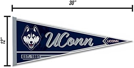Rico Industries NCAA Classic 12" x 30" Felt Wall Décor Pennant - Great for Home/Bed Room/Man Cave Décor