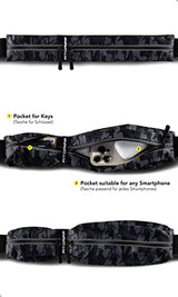 Fitgriff® Running Belt for Men & Women - Secure Jogging Pouch for Phone, Keys & Essentials - For All Cell Phones