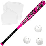 Ortiz34 Grand Slam Set- Graffiti Plastic Bat, 3 Balls, 4 Throw Down Bases
