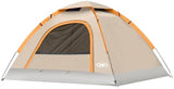 UNP Camping Tent 2/3/4/6 Person Dome Tent, Easy to Set Up for Camping, Lightweight Camping Tent, Portable Camping Tent for Outdoor and Backpacking Beaches