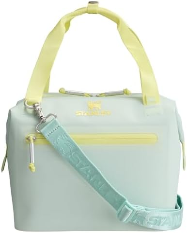 Stanley All Day Julienne Mini Soft Cooler Bag and Lunch Box | Can Cooler with Handles and Strap | 12 Hour Cooling | Insulated Travel Bag with Zipper | BPA-Free
