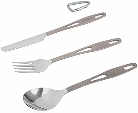 TOAKS Titanium 3-Piece Cutlery Set