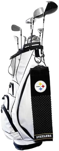 Team Golf NFL Embroidered Golf Towel, Checkered Scrubber Design, Embroidered Logo